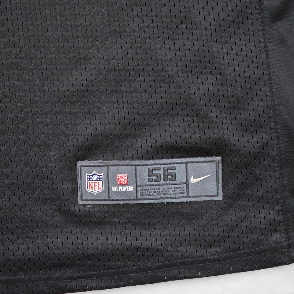 Nike Oakland Raiders Jersey Mens SZ 56 2XL Black Khalil Mack 52 On Field NFL - Picture 5 of 11